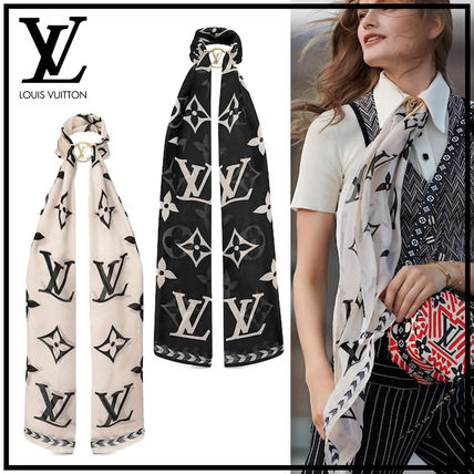 Louis Vuitton Monogram Casual Style Silk Party Style Elegant Style M76500 M76501 