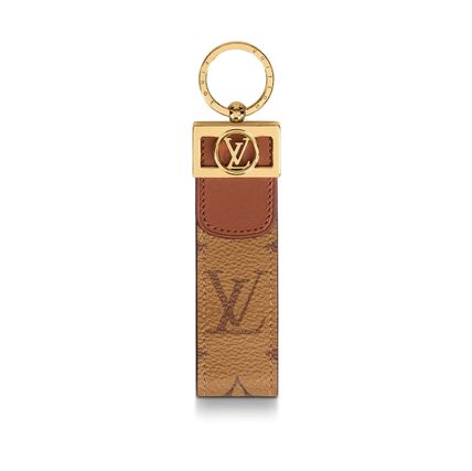 Louis Vuitton MONOGRAM Monogram Canvas Leather Logo Keychains  Bag Charms M69313 