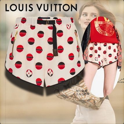 Louis Vuitton Short Casual Style Silk Elegant Style Shorts 