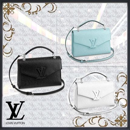 Louis Vuitton 2020 21AW Leather Logo Shoulder Bags M55978 M55977 M55981 