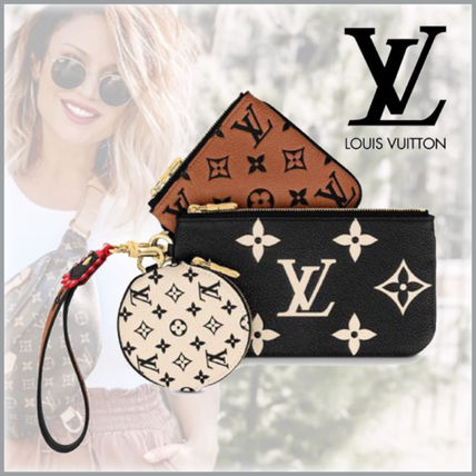 Louis Vuitton MONOGRAM 2020 21AW Monogram Leather Logo Pouches  Cosmetic Bags M69516 
