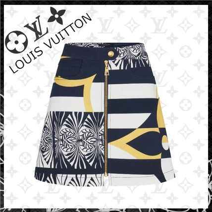 Louis Vuitton 2020 21AW A Line Mini Skirt 1A7SYP 