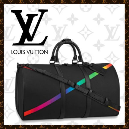 Louis Vuitton 2019 20AW Unisex Blended Fabrics Street Style 3WAY Leather Crossbody M30345 