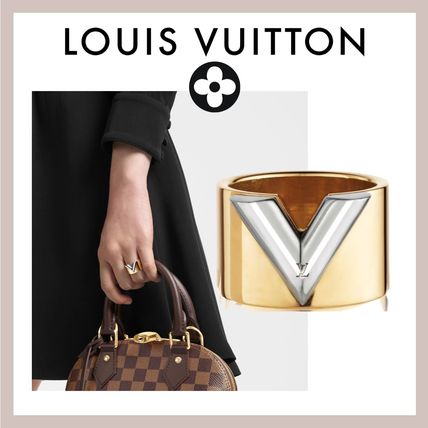 Louis Vuitton Initial Silver Rings 