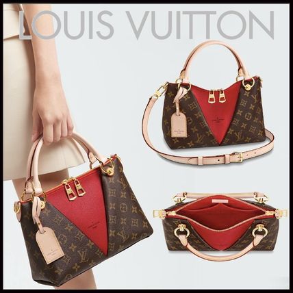 Louis Vuitton MONOGRAM 2019 SS Monogram Casual Style Calfskin 2WAY Leather Party Style 
