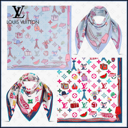 Louis Vuitton 2020 21AW Monogram Casual Style Silk Party Style Office Style M76425 M76424 