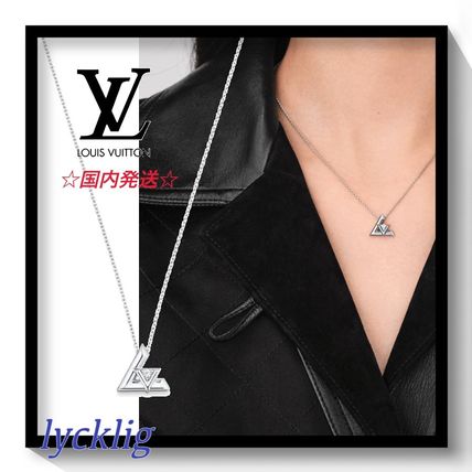 Louis Vuitton 2020 21AW Casual Style Initial Necklaces  Pendants Q93806 