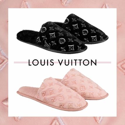 Louis Vuitton 2020 SS Monogram Slippers Logo Shoes 1A5SYY 1A5SZ2 