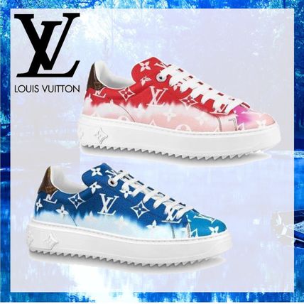 Louis Vuitton 2020 SS Monogram Low Top Sneakers 1A7ULP 1A7UM5 