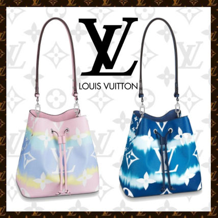 Louis Vuitton NEONOE 2020 SS Monogram Casual Style Unisex Canvas Blended Fabrics M45124 M45126 