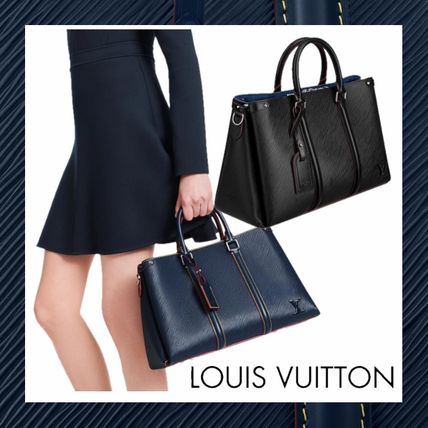 Louis Vuitton 2020 21AW Casual Style Calfskin A4 2WAY Plain Leather Office Style M55610 M55612 