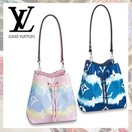 Louis Vuitton NEONOE 2020 SS Casual Style Tie dye Leather Party Style Elegant Style M45126 M45124 