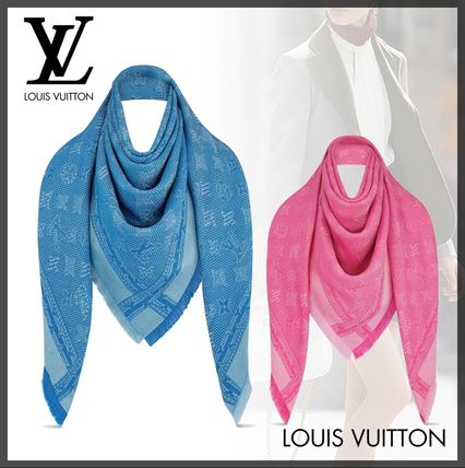 Louis Vuitton Neo Pop Monogram Shawl M76081 M76080 