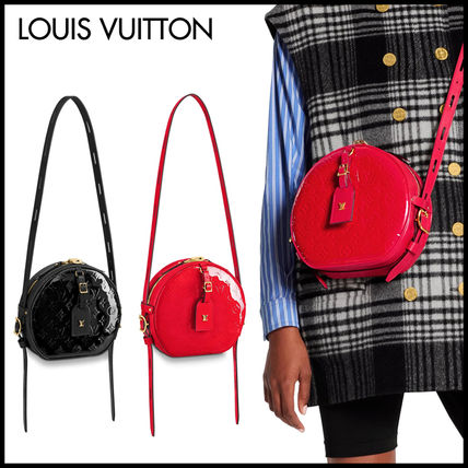 Louis Vuitton MONOGRAM VERNIS Monogram Leather Elegant Style Crossbody Shoulder Bags 