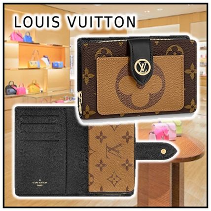 Louis Vuitton 2020 21AW Small Wallet Logo Folding Wallets M69432 