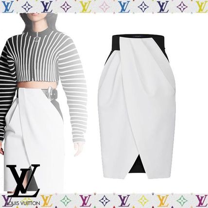 Louis Vuitton 2020 SS Draped Skirt 1A62DU 