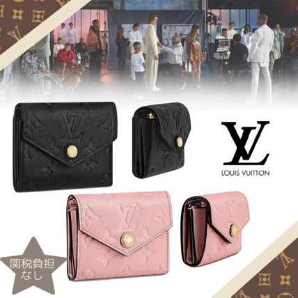 Louis Vuitton MONOGRAM EMPREINTE 2018 19AW Zoe Wallet M62936 M62935 