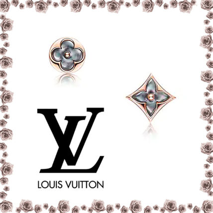 Louis Vuitton 2020 SS Casual Style Party Style 18K Gold Elegant Style Earrings Q96432 Q96433 