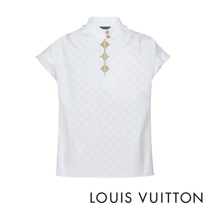 Louis Vuitton MONOGRAM Monogram Cotton Shirts  Blouses 1A5M05 