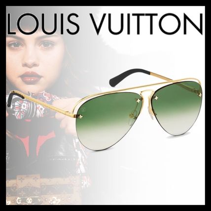 Louis Vuitton 2020 21AW Unisex Street Style Tear Drop Sunglasses Z1046W 