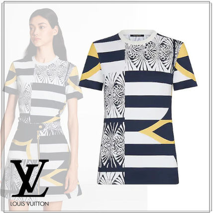 Louis Vuitton 2020 SS Street Style Cotton Short Sleeves T Shirts 1A7SR5 