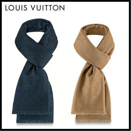 Louis Vuitton Knit  Fur Scarves M76030 