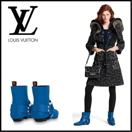 Louis Vuitton 2019 20AW Leather Ankle  Booties Boots 1A5SKU 1A5SKQ 1A5SKO 