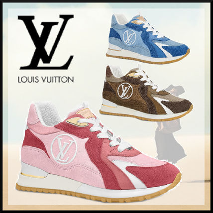 Louis Vuitton 2020 SS Rubber Sole Casual Style Suede Street Style Leather Logo 1A644B 1A643V 1A643F 