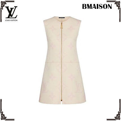Louis Vuitton 2020 SS Sleeveless A Line Dress 1A615L 