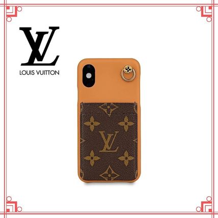 Louis Vuitton Monogram iPhone XS Logo Smart Phone Cases M68723 