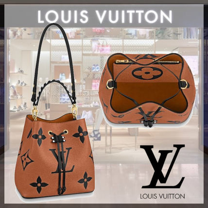Louis Vuitton NEONOE 2020 21AW Monogram Casual Style 3WAY Leather Party Style Office Style M56888  M56889 