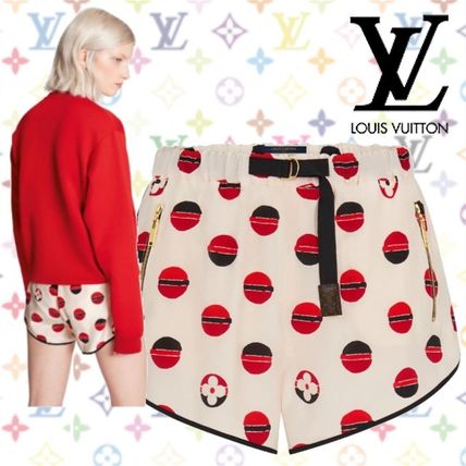 Louis Vuitton 2020 21AW Short Casual Style Wool Silk Blended Fabrics Elegant Style 1A842K 