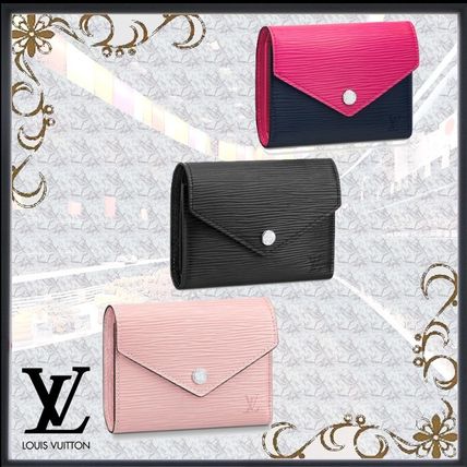 Louis Vuitton 2020 SS Unisex Leather Folding Wallet Logo Folding Wallets M62946 M62173 M62204 