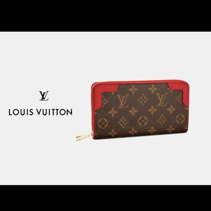 Louis Vuitton ZIPPY WALLET Monogram Canvas Long Wallet Long Wallets 