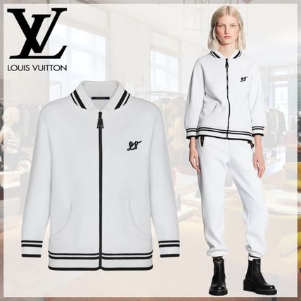 Louis Vuitton Casual Style Wool Street Style Plain Medium Elegant Style 