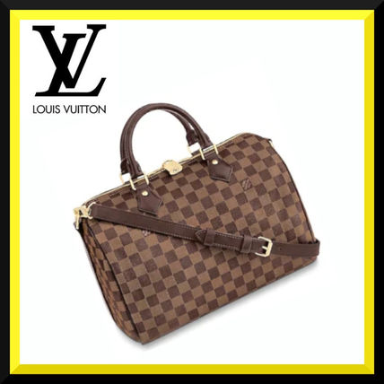 Louis Vuitton Leather Logo Shoulder Bags N41367 