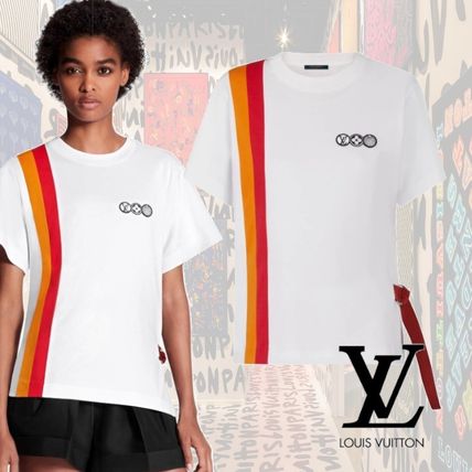 Louis Vuitton 2020 21AW Lv Airline Patches T Shirt 1A63DB 