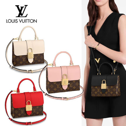Louis Vuitton MONOGRAM Casual Style Leather Party Style Elegant Style Formal Style 