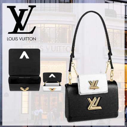 Louis Vuitton TWIST 2020 SS Monogram Casual Style 2WAY Plain Leather Party Style M55683 