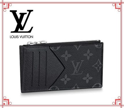 Louis Vuitton Monogram Unisex Leather Small Wallet Bridal Logo Coin Cases M30271 