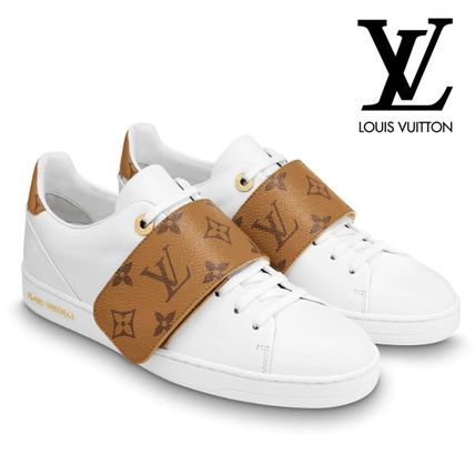 Louis Vuitton MONOGRAM Monogram Leather Low Top Sneakers 