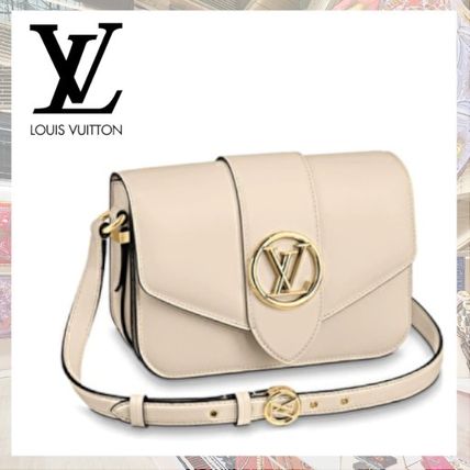 Louis Vuitton PONT NEUF 2020 SS Casual Style Plain Leather Party Style Elegant Style M55950 