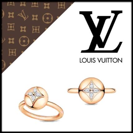 Louis Vuitton 2020 SS Casual Style 18K Gold Elegant Style Rings Q9M02J 