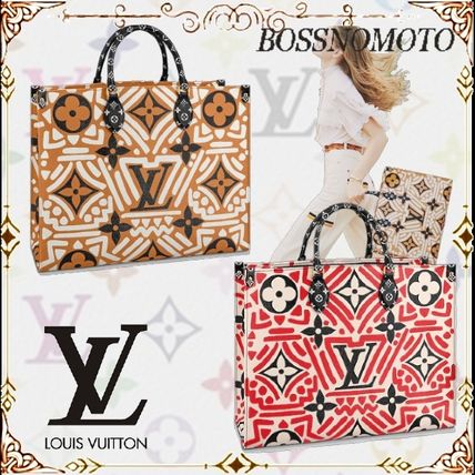 Louis Vuitton MONOGRAM 2020 21AW Monogram Casual Style Canvas 2WAY Leather Office Style Logo M45358 M45359 