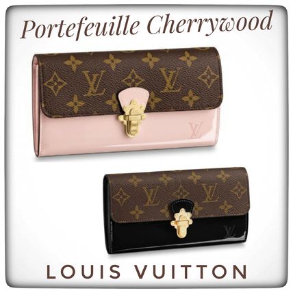 Louis Vuitton MONOGRAM 2019 20AW Cherrywood Wallet M61719 M62558 
