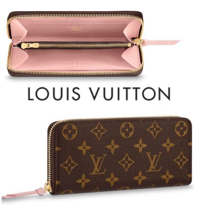 Louis Vuitton MONOGRAM 2019 20AW Calfskin Long Wallet Logo Long Wallets 