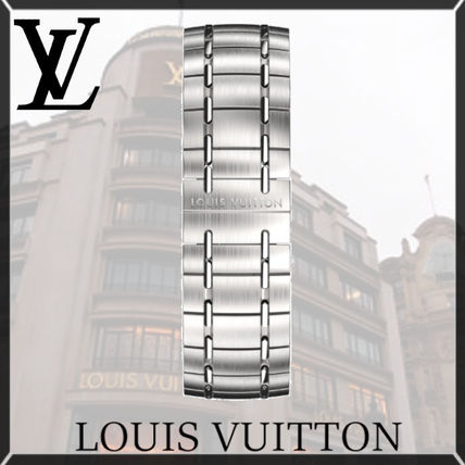 Louis Vuitton MONOGRAM Casual Style Metal Stainless Watches R17188 
