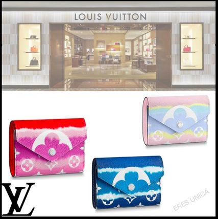 Louis Vuitton PORTEFEUILLE VICTORINE 2020 SS Leather Folding Wallet Logo Folding Wallets 