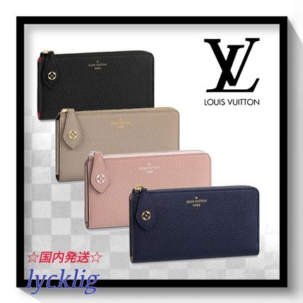 Louis Vuitton MONOGRAM 2020 21AW Monogram Plain Leather Logo Long Wallets M68582 M63104 M63103 M63102 
