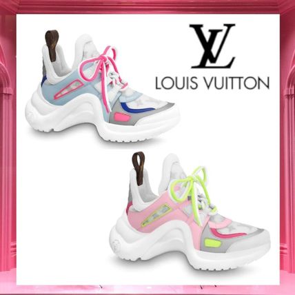 Louis Vuitton 2020 SS Casual Style Unisex Logo Low Top Sneakers 1A65JM 1A65K2 